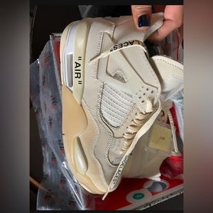Off-White Air Jordan Sail women’s size 8/men’s size 6.5 NIB